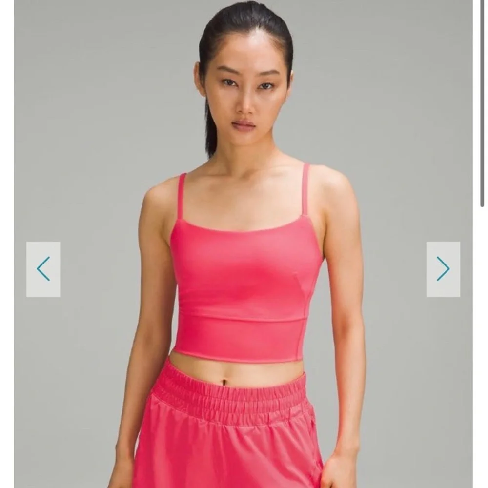 Lululemon Wunder Train Strappy Tank Top Lip Gloss - Picture 1 of 8